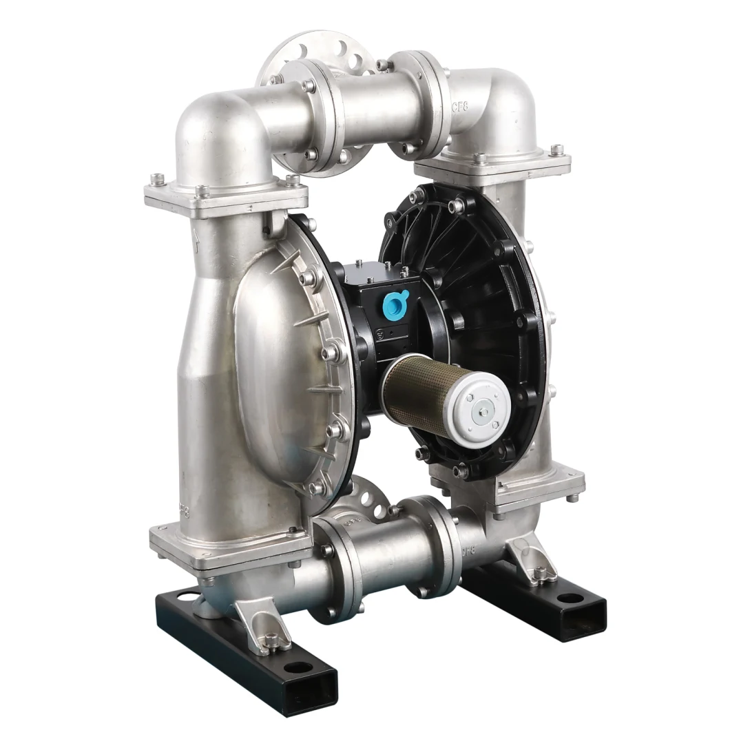 Sewage Treatment 3 Inch Stainless Steel Pneumatic Air Operated Diaphragm Pump