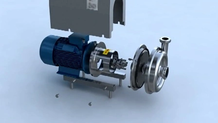 Pompa centrifuga verticale orizzontale/pompa dell'acqua/pompa per il trattamento dell'acqua in acciaio inossidabile di grado sanitario