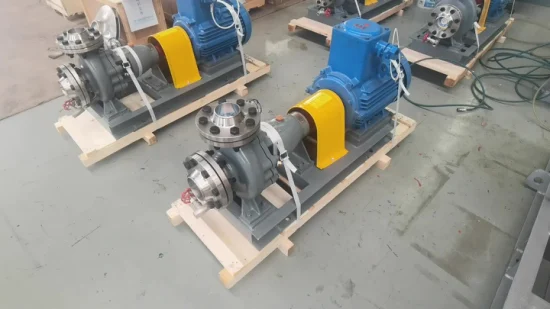 Pompe centrifughe Fza API610 in acciaio inox per l'industria petrolchimica